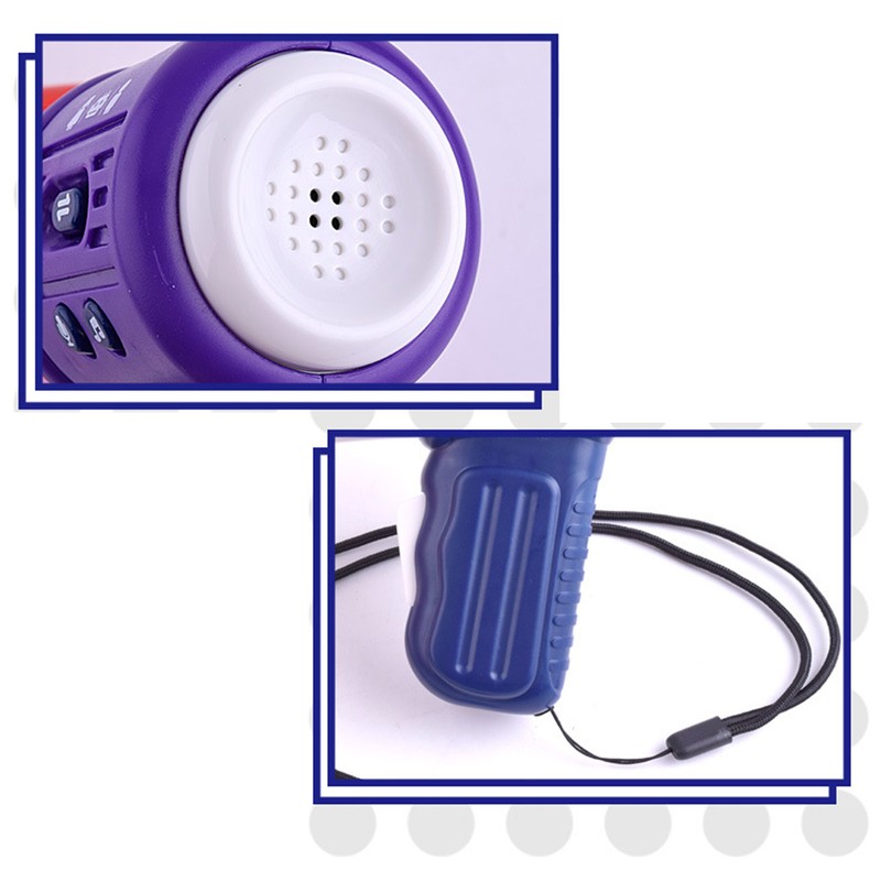 Voice Changer Horn Toy for Kids Mouth Shape Multi Button