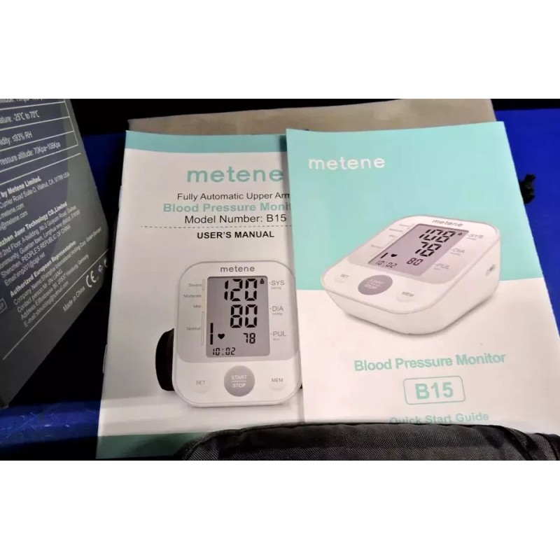 Metene NEW Metene B15 Blood Pressure Monitor / Upper Arm