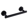 9-Inch Matte Black Hand Towel Bar SUS 304 Stainless Steel