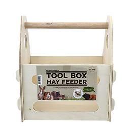Pip Squeak Small Pet Hay Feeder Tool Box