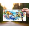 Twisted R Design Tropical Sea Turtles Front License Plate Car