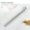 Niejgay Chopsticks Storage Tube Aluminium Alloy Box Case for Chopsticks