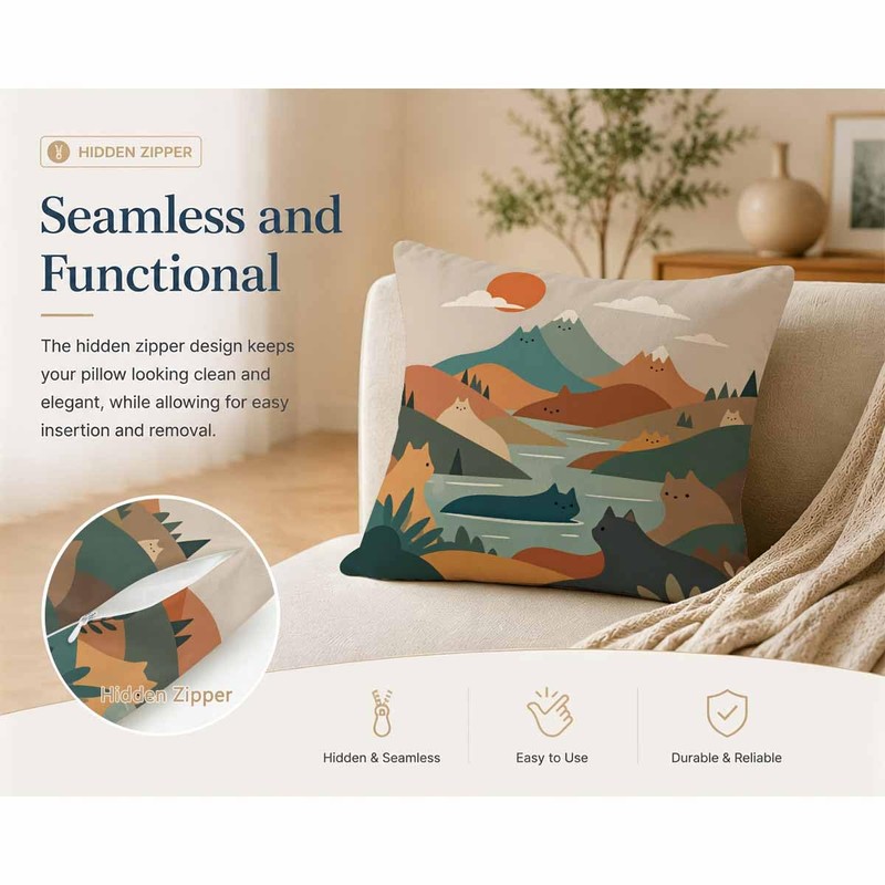 Outdoor Chair Cushion Covers 18x18 Set of 2,Cute Throw Pillows