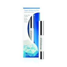 Whiter Image Togo Teeth Whitening Pen, Erases Stubborn Teeth Stains While Strengthening Enamel, Restorative Serum Gel That Reverses Enamel Damage from Bleaching