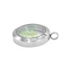 Starborn Peridot Gemstone Stainless Steel Window Pendant