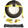 RuggedTow Adjustable Tow Dolly Basket Straps for Car Tie Down