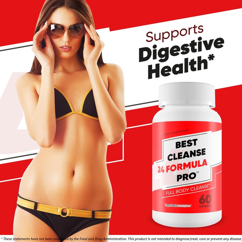 Best Cleanse 24 Formula Pro - Improved Formula Full Body
