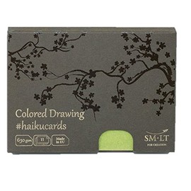 SMLT 11 (630)/Mix Haiku Cards 147X106 Mix of Coloured Paper Cards Box 630 – 11