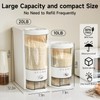 UFORU Rice Dispenser 20 lbs | Large Rice Storage Container