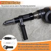 GAOLAOSY Pop Rivet Gun Adapter Kit, Cordless Electric Power Drill