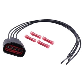 Chamixx 12AWG HVAC Blower Motor Resistor Connector Pigtail Harness WPT688 3U2Z14S411ZEA for Ford Explorer Escape Expedition Mustang Fiesta F-150 Lincoln Mark LT Navigator for Mercury Mariner