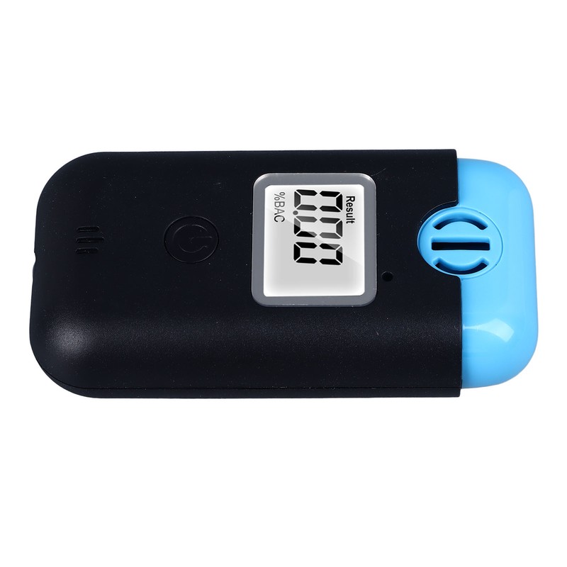 Drunk Driving Tester Blowing Type High Accuracy LCD Screen Handheld