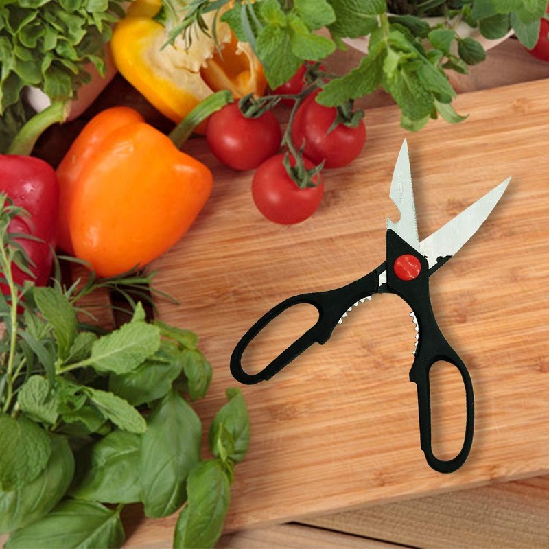 Kitchen Scissors Multi Function Stainless Steel Shears Bottle Opener Sharp