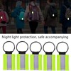 ZWxqysp 12 Piece Double-Sided Reflective Safety Keychains, High-Visibility Gear for