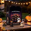 Halloween Countdown Calendar Advent 24 Piece 2D Acrylic Dog Figurines