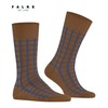 FALKE Men's Modern Tailor M So Cotton Patterned Socks, Braun