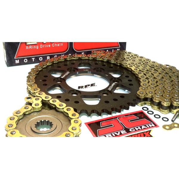 JT, JT, Supersprox 2007-25 HONDA CBR600RR JT Z3 GOLD 525