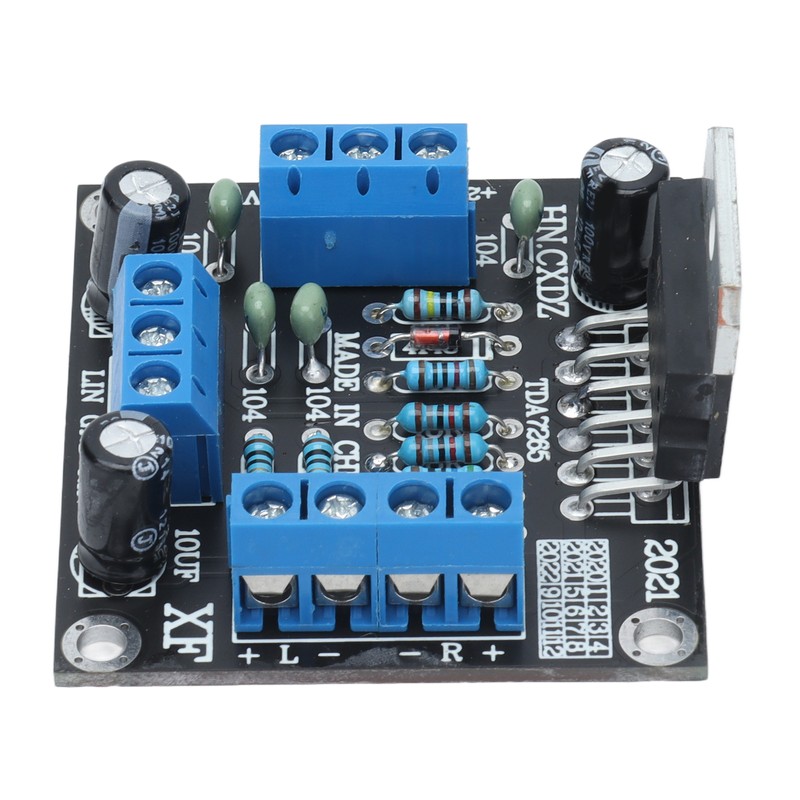 Stereo Power Amplifier Board High Accuracy Excellent Sound Quality Dual