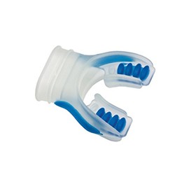 Innovative Comfort Cushion Mouthpiece Less Jaw Fatigue (Clear / Blue)