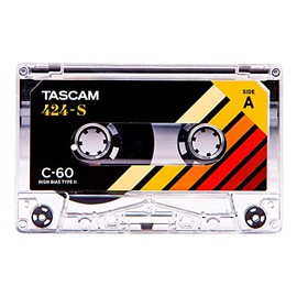 Tascam 424-S C-60 High Bias Type II Studio Cassette (424S)