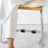 HOMSFOU 10 Pcs Plastic Chair Foot 19mm U Shaped Floor
