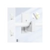 TKZTKZ No Drill Curtain Rod Brackets:Self Adhesive Curtain Rod Holders