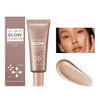 Melemando Glow Foundation 4 Colors Lightweight Smooth Hydrating Foundation Long-lasting
