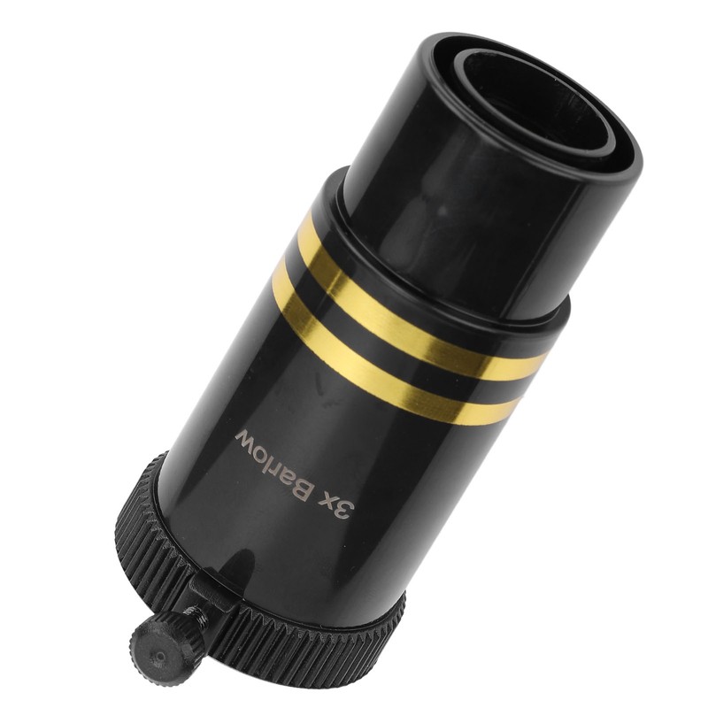 Telescope Barlow Lens 1.25 Inch 3X Multi Coated Achromatic with