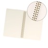 Veesun Small Notepad with Kraft Cover Blank Pages