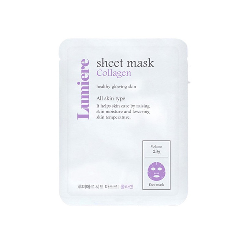 [Ready] Lumiere sheet mask pack 40 sheets Blemish Water Balm