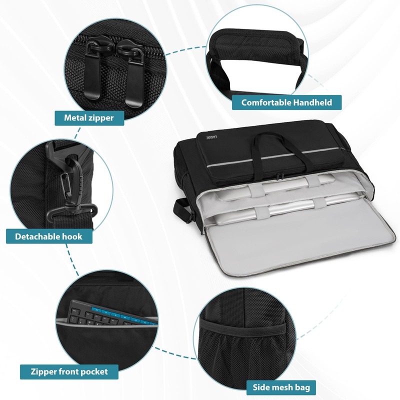 LASUK 27-32" Monitor Transport Carrying Case(up to 2), Going Out