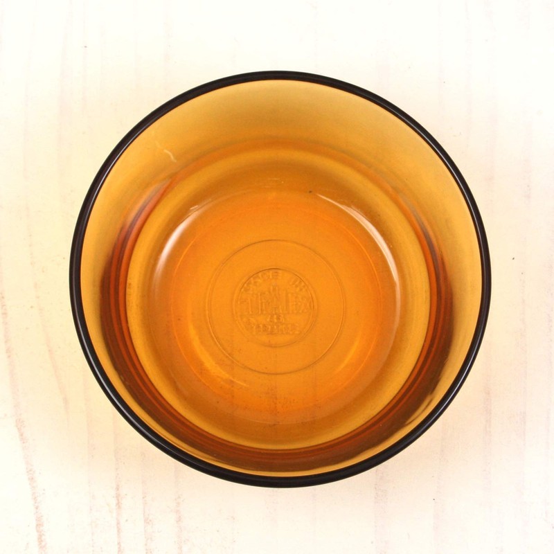 DURALEX GO2006DF06 Amber 250 Arsenal Bowl, Set of 3