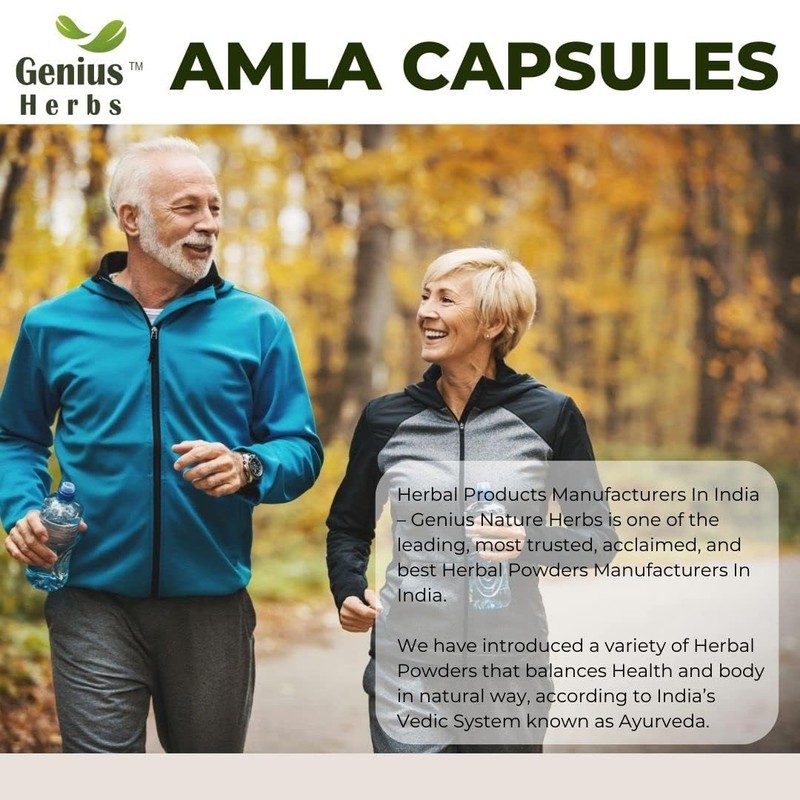 Generic Generic Pub Amla Capsules 500 mg | Indian Gooseberry