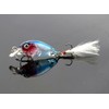 CENPEK 5pcs Luya Bait 4.5cm/4g Micro-submersible Hard Bait Blood Tank
