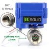 U.S. Solid 3/4" Motorized Ball Valve Stainless Steel Electrical Ball
