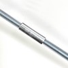 NIDAYE 20 Packs 1/4"-20 Round Rod Coupling Nuts, UNC Threaded