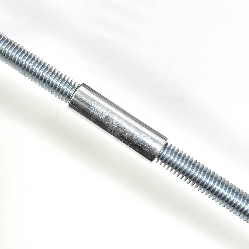 NIDAYE 20 Packs 1/4"-20 Round Rod Coupling Nuts, UNC Threaded