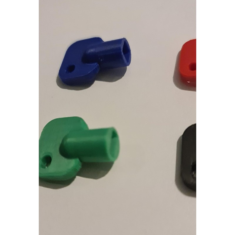 Lockshield Radiator Valve Keys Mixed Sizes | 8x4mm, 7x3mm, 7x4mm