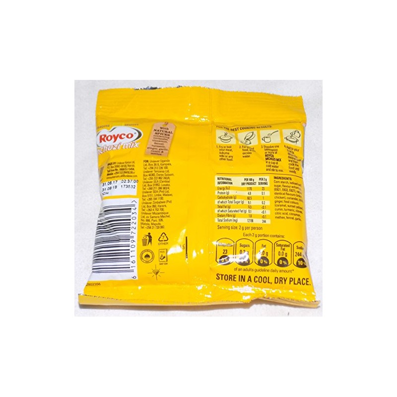 JACKIELYNA'S Kenyan Spices- Royco Mchuzi Mix Spicy Chicken Flavor -