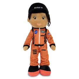 Playtime by Eimmie - 14” Julie NASA Doll - Soft Baby Doll - Plush Rag Dolls for 2 Year Old Girls & Boys, Toddler & Infants - Astronaut Plush Washable Doll - Astronaut Plush Toy - Astronaut Doll