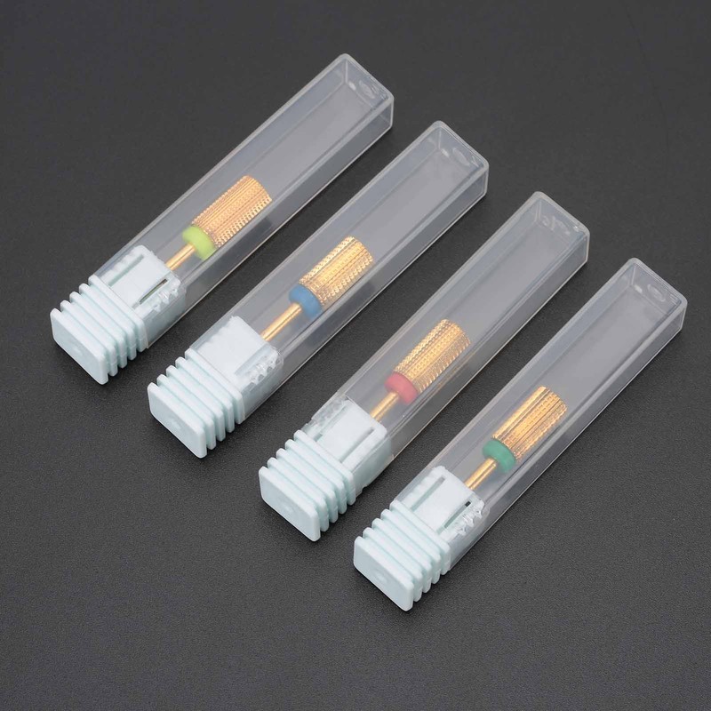 4pcs Nail Art Manicure Drill Bits Electric Grinding Machine Tool