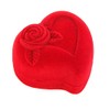 Losuya Red Love Heart Style Presentation Box Wedding Engagement Jewellery
