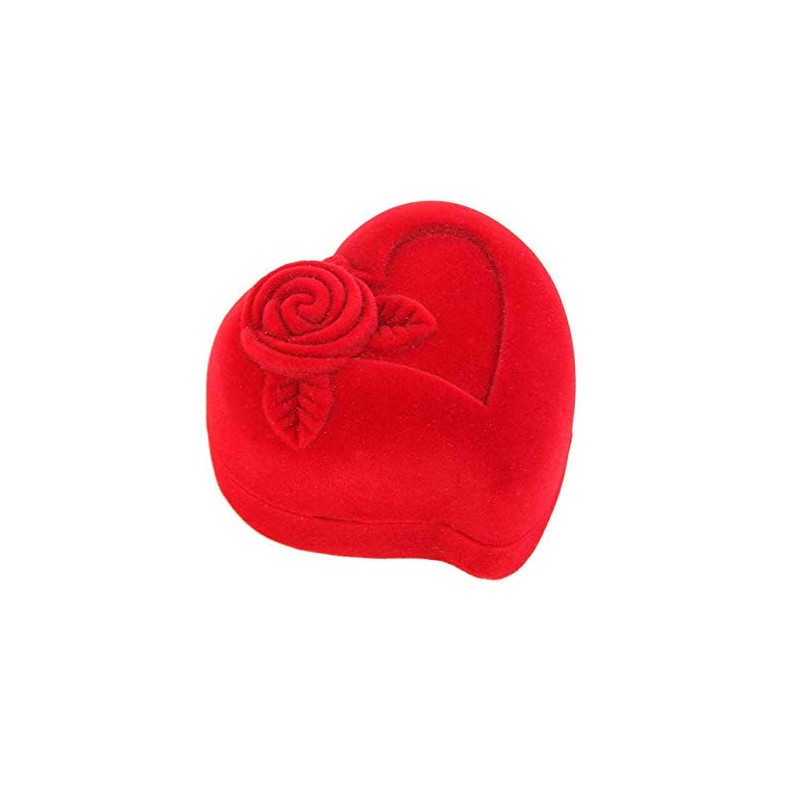 Losuya Red Love Heart Style Presentation Box Wedding Engagement Jewellery