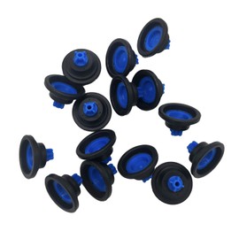 100 Pack Washer Blue Tip Diaphragm 823492 Replacement for 823499 300202 823493 Fit for Wascomat for Huebsch for Speed Queen for Unimac Washing Machine Water Valves