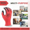 Durabull Latex Coated Work Gloves - Heavy Duty Protective Gloves
