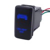 WeiSen LED Light Bar Symbol Push Switch Blue Backlight ON-Off