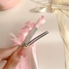 Star Bow Hair Clips Y2K Pink Kawaii Lolita Aesthetics Coquette