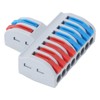 6 Uds Conector de Cable de Palanca 2 en 8