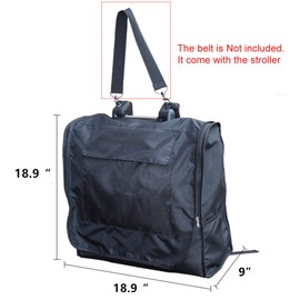 Stroller Travel Bag, Storage Bag Compatible for Babyzen YOYO/YOYO+/ YOYO2, Durable and Lightweight Stoller Travel Bag with Backpack Straps, Pram Storage Bag for Airplane