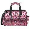 July 4th Holiday Patriotic 14 Pockets Tool Bags Heavy Duty